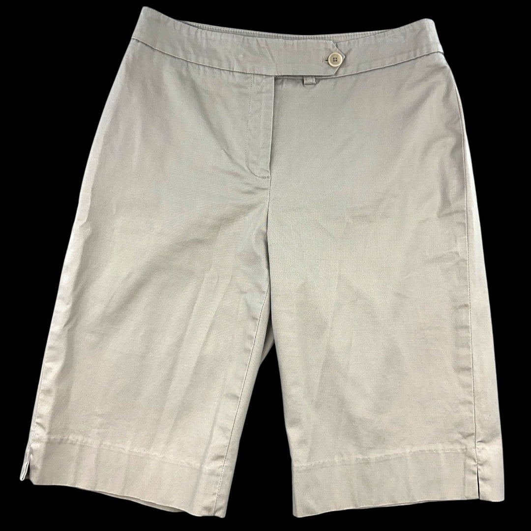 Jones New York Stretch Khaki Bermuda Shorts
