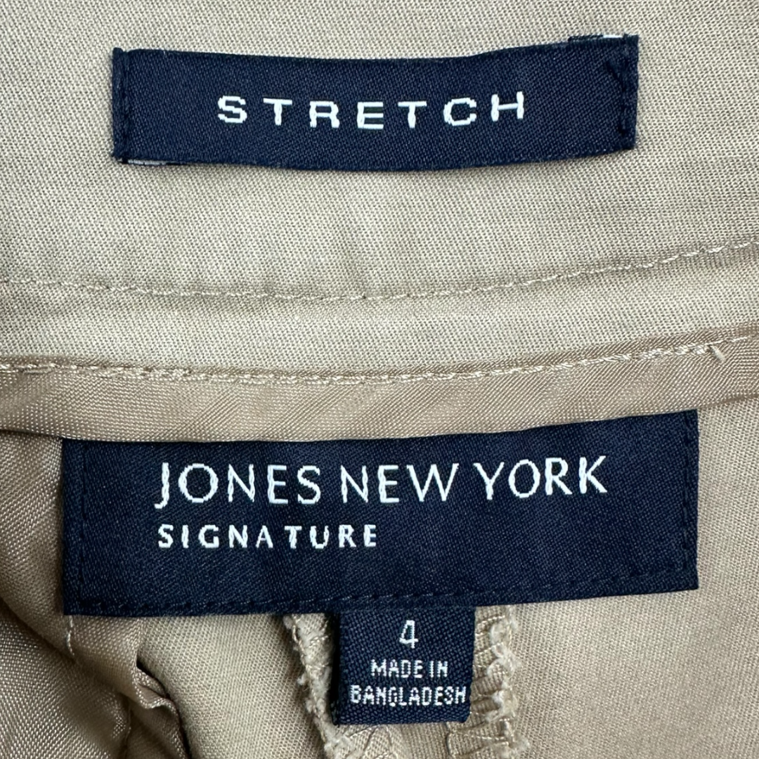 Jones New York Stretch Khaki Bermuda Shorts