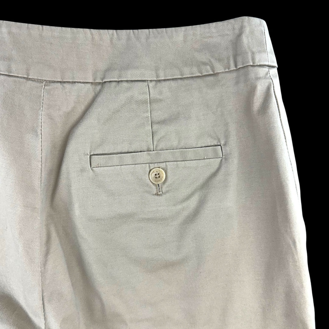 Jones New York Stretch Khaki Bermuda Shorts