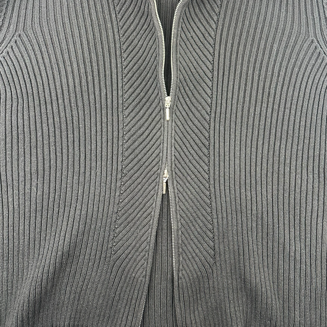Vintage Liz Claiborne Villager Sport Double Zipper Cardigan