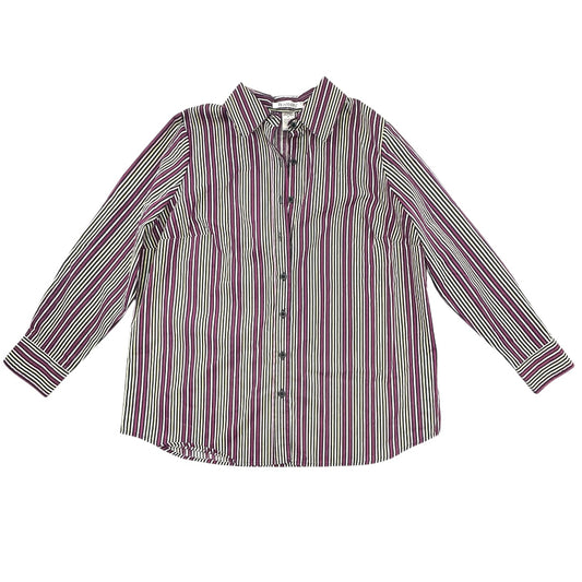Vintage Roaman's Striped Button Up Shirt