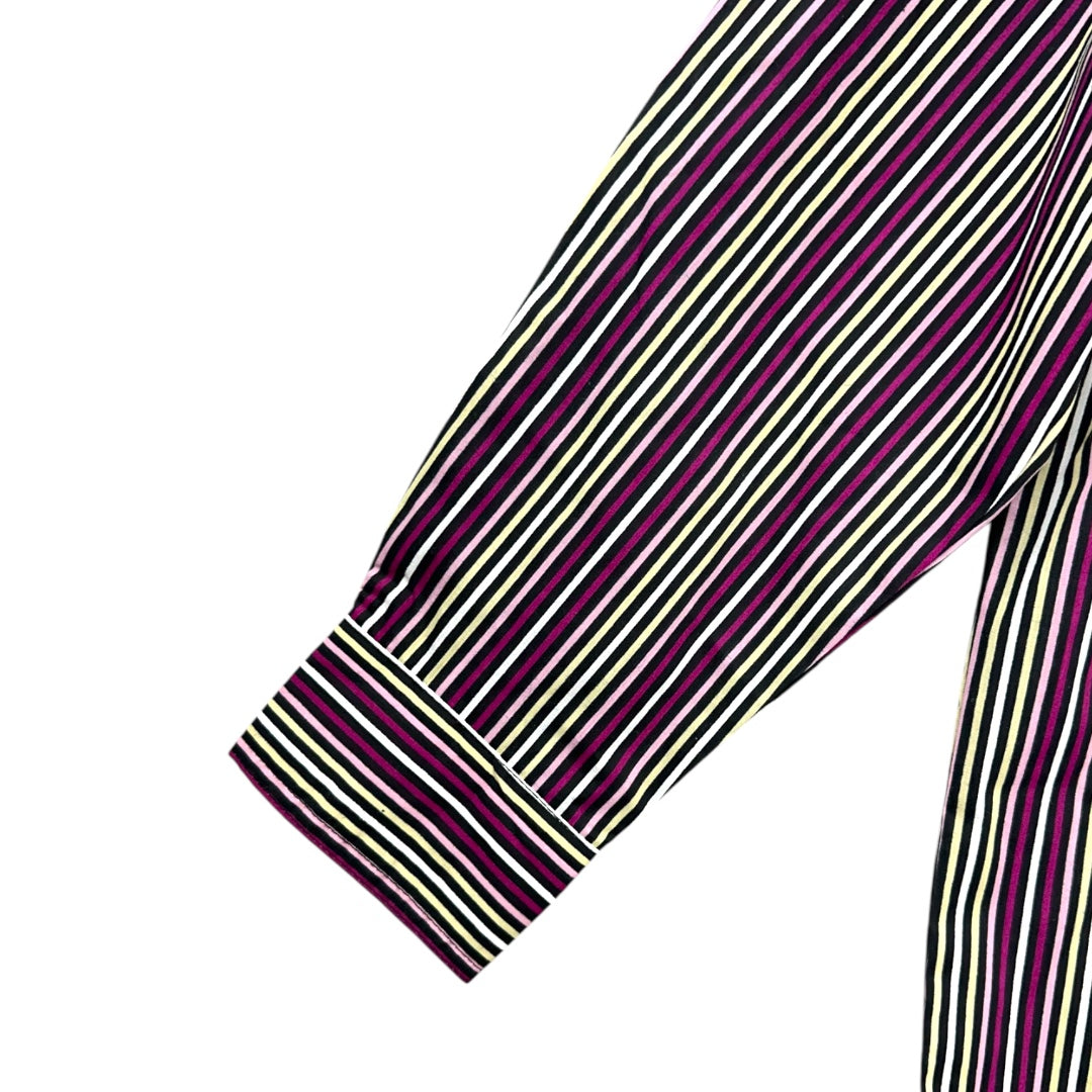 Vintage Roaman's Striped Button Up Shirt