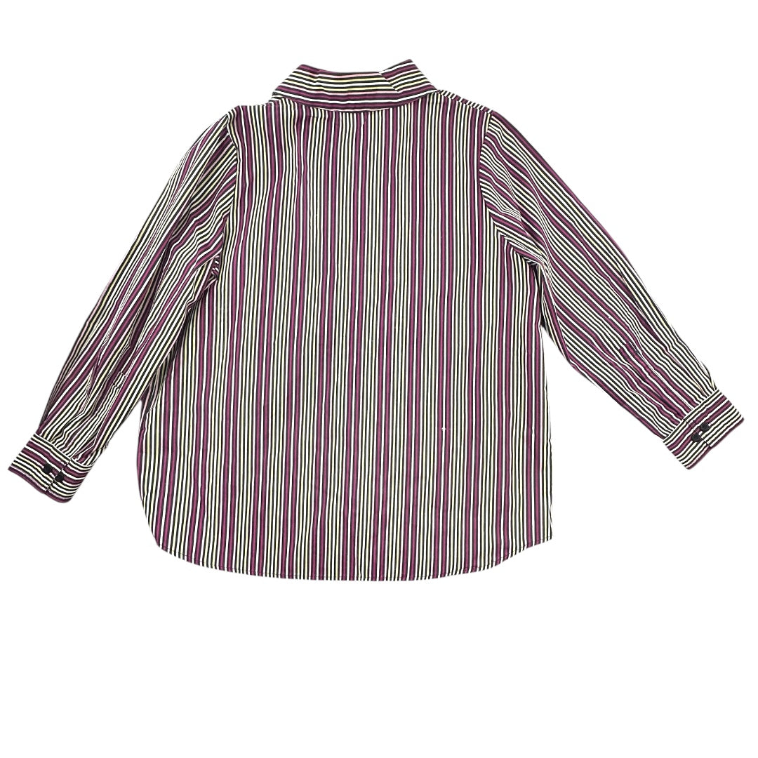 Vintage Roaman's Striped Button Up Shirt