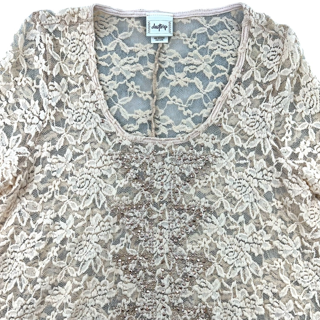 Daytrip Sheer Lace Blouse