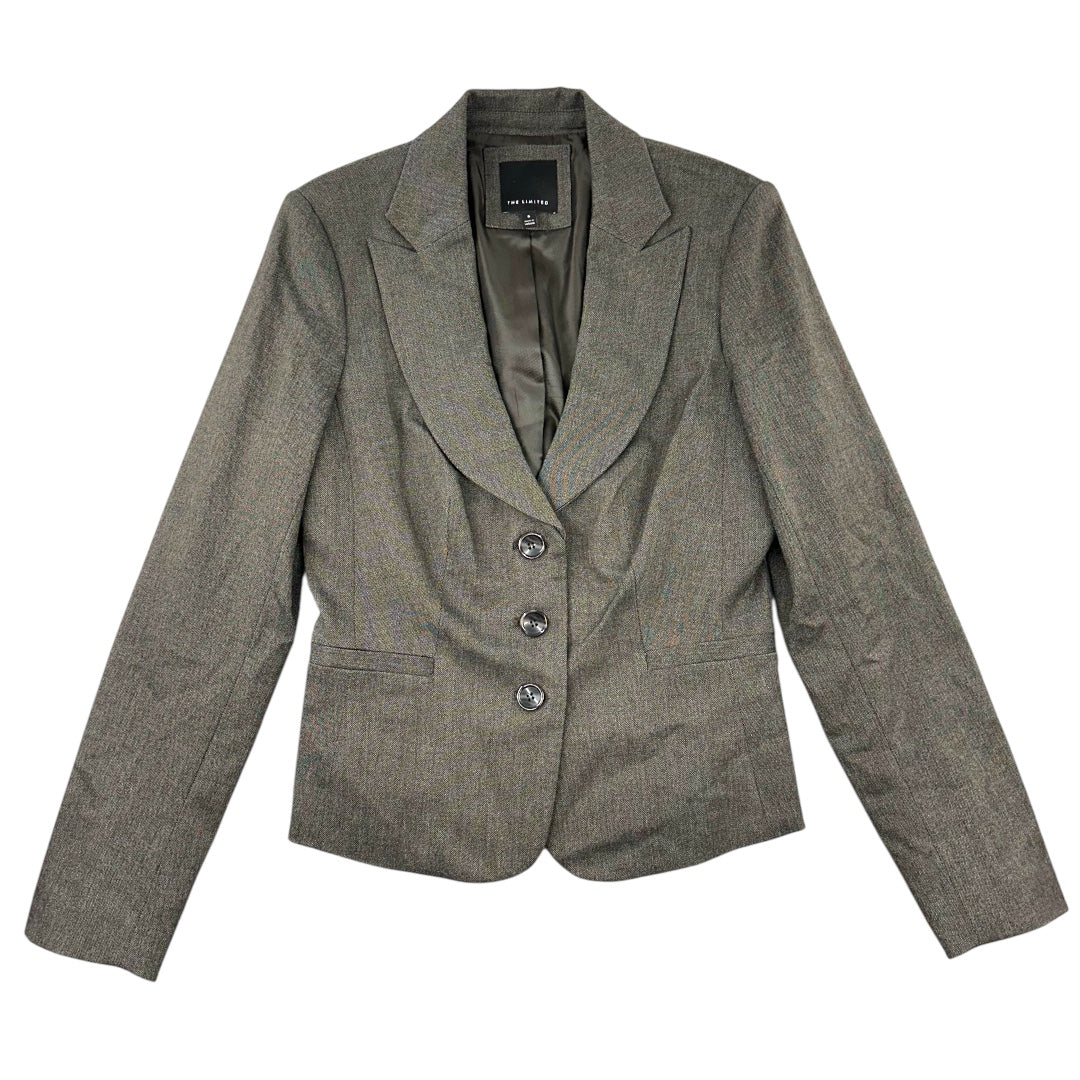 The Limited Grey 3 Button Blazer