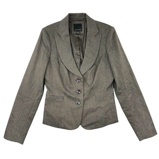 The Limited Grey 3 Button Blazer