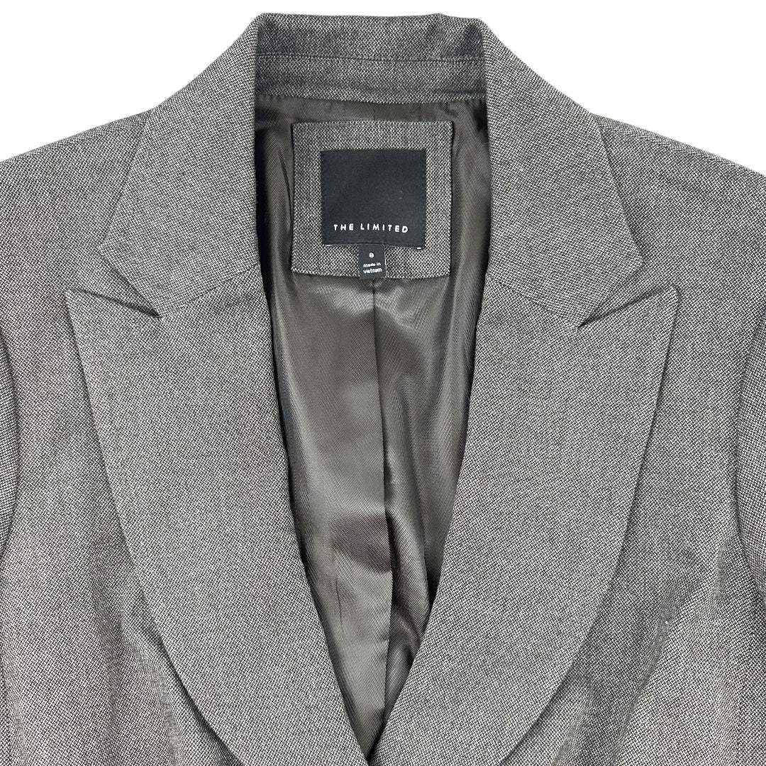 The Limited Grey 3 Button Blazer