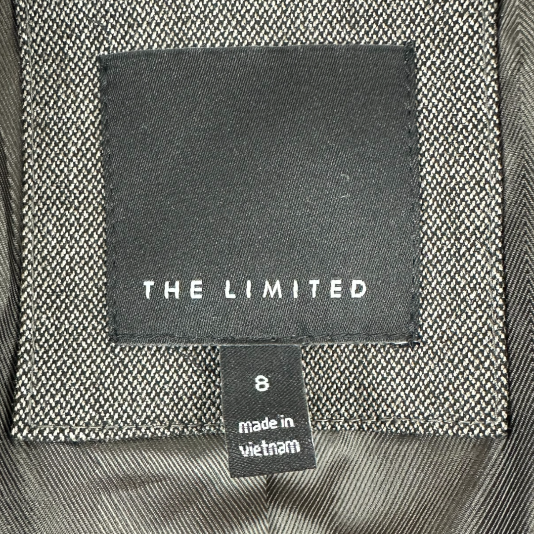 The Limited Grey 3 Button Blazer