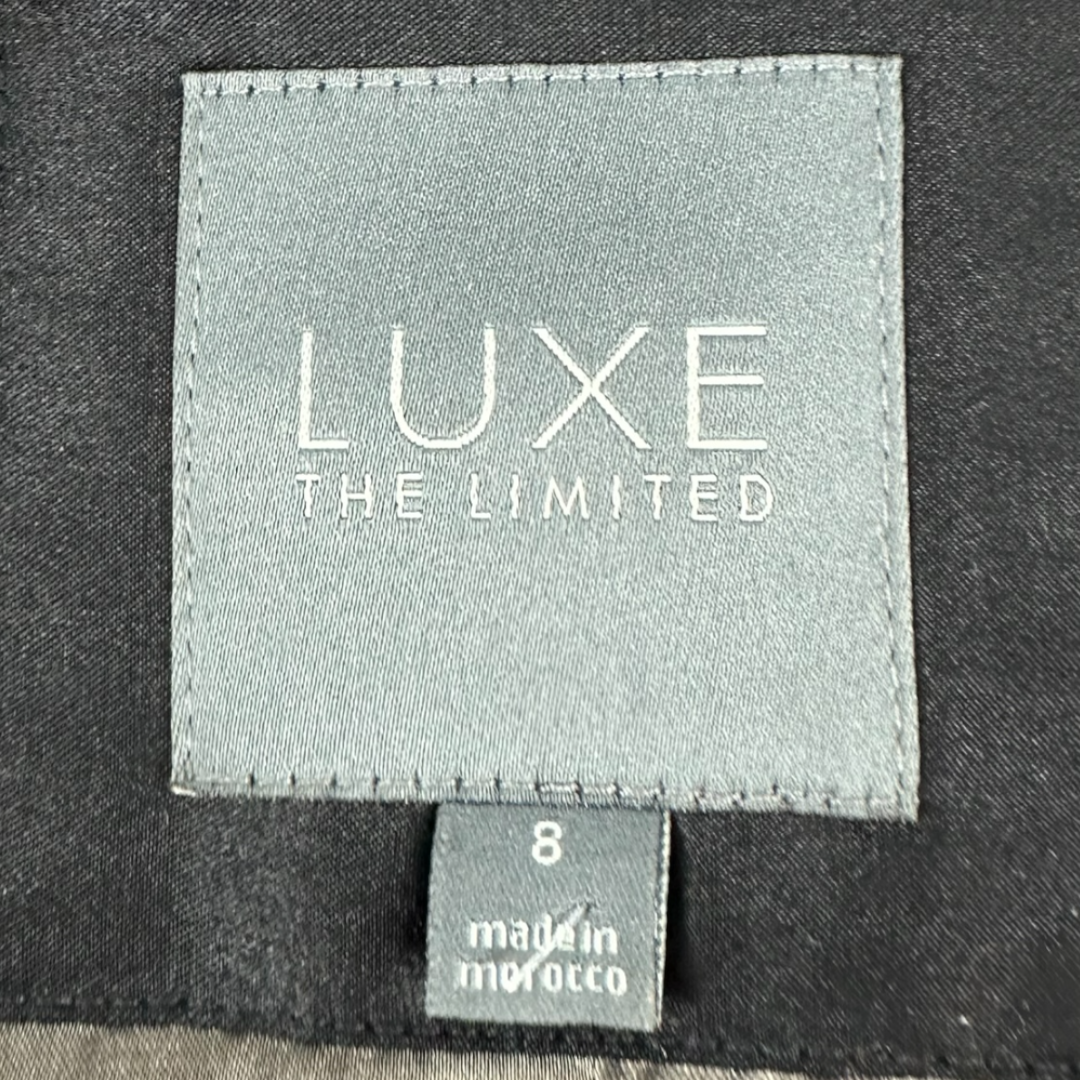 LUXE by The Limited Grey Pinstripe Blazer