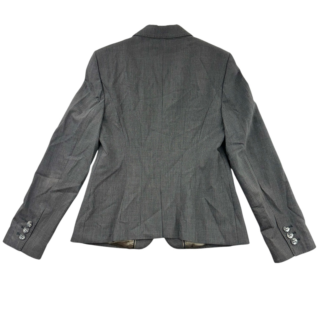 LUXE by The Limited Grey Pinstripe Blazer