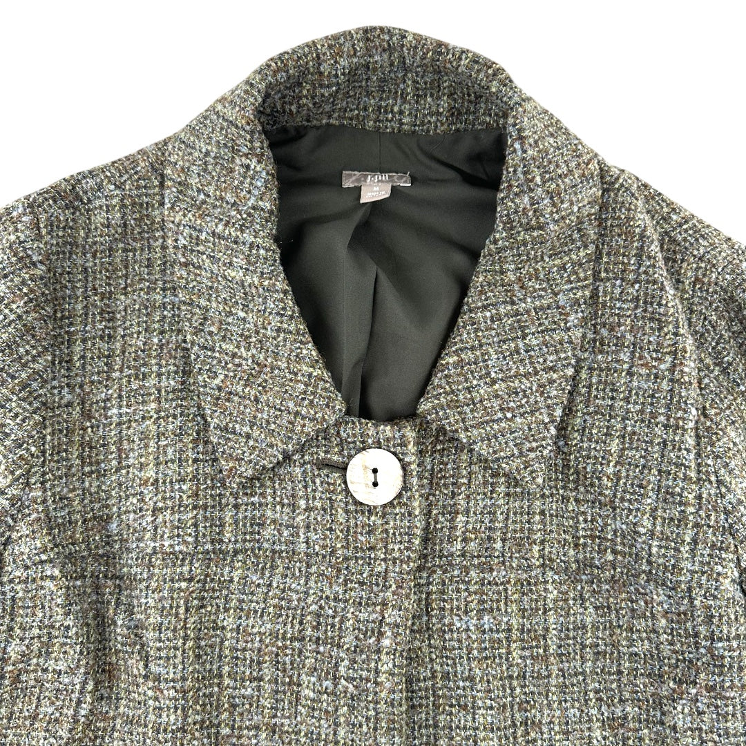J. Jill Short Sleeve Tweed Jacket