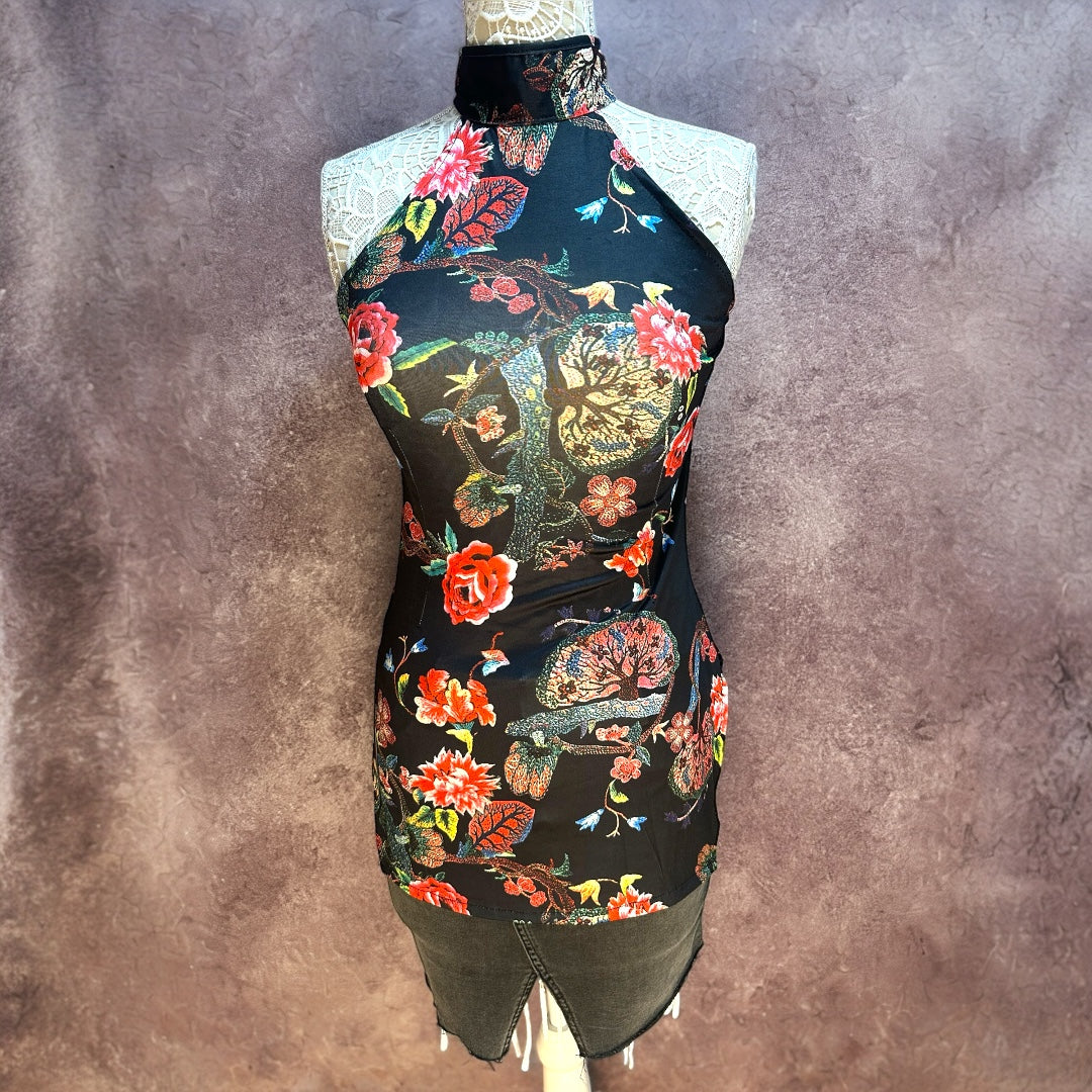 Cheongsam Mini Dress