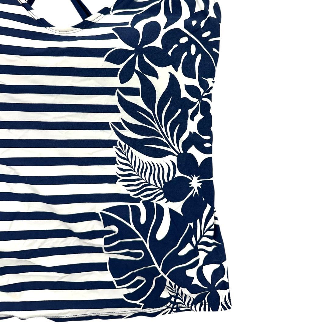 Y2K Beach House Tankini Swim Top