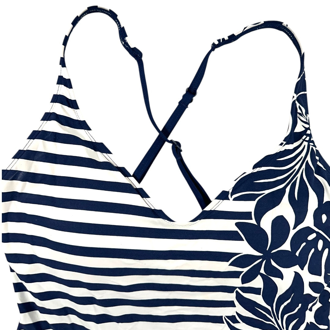Y2K Beach House Tankini Swim Top