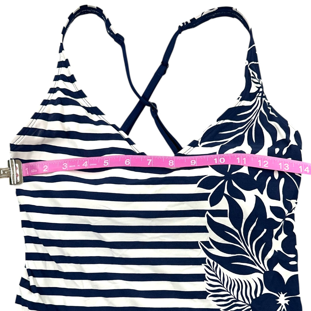 Y2K Beach House Tankini Swim Top