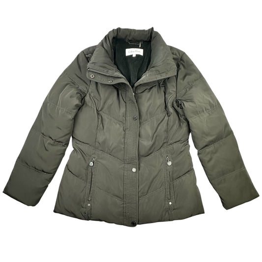 Calvin Klein Black Quilted Puffer Coat
