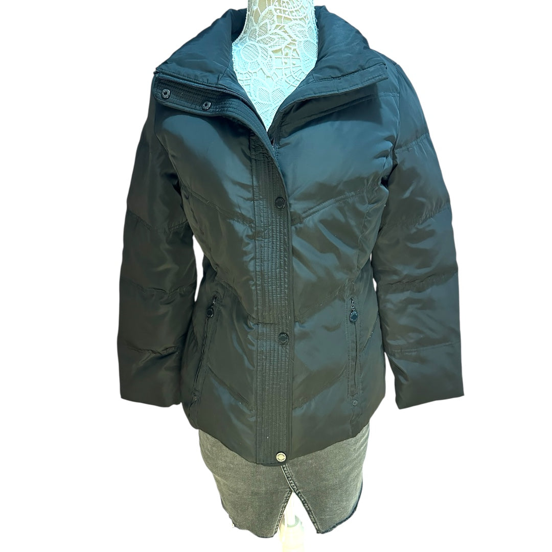 Calvin Klein Black Quilted Puffer Coat