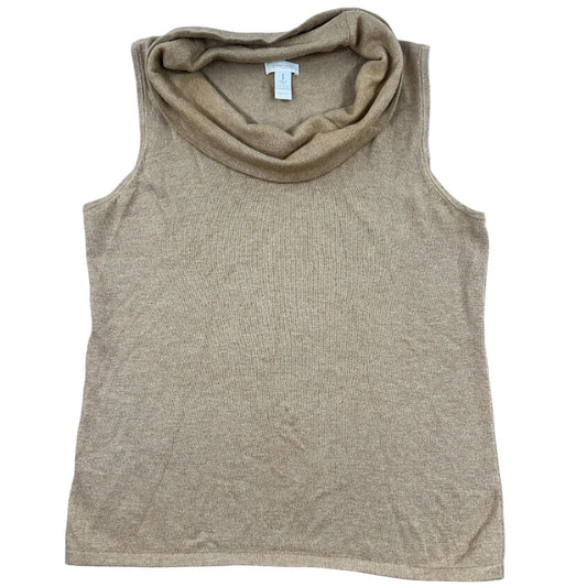 Chico's Sleeveless Cowl Neck Sweater Tank Top