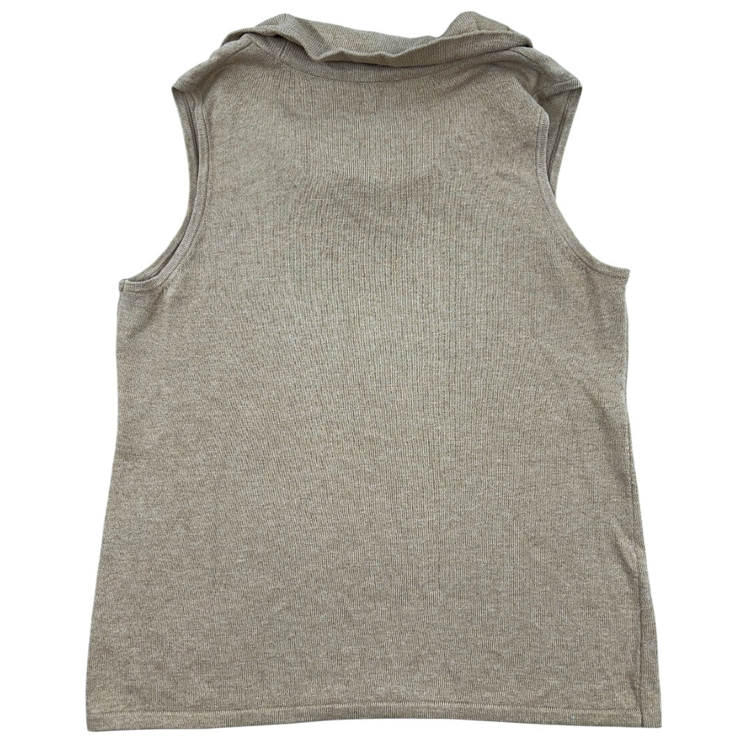Chico's Sleeveless Cowl Neck Sweater Tank Top