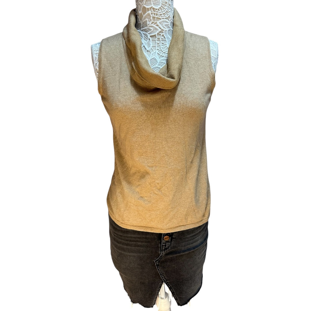 Chico's Sleeveless Cowl Neck Sweater Tank Top