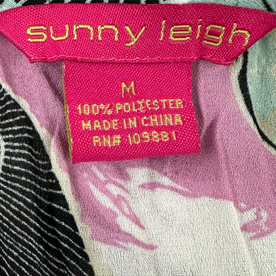 Y2K Sunny Leigh Floral Ruffled Blouse