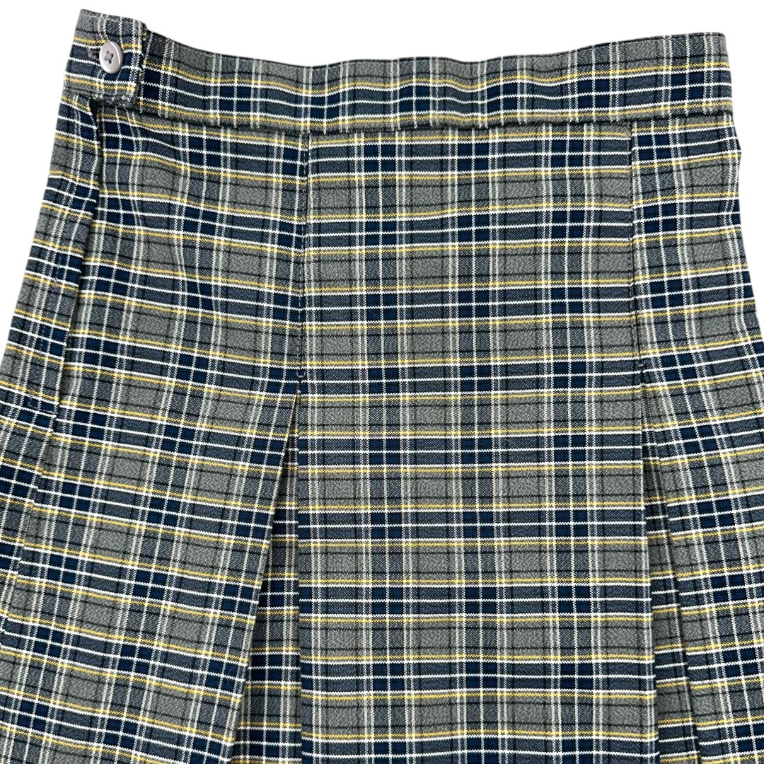 Simply the Best! Classic Plaid School Skirt
