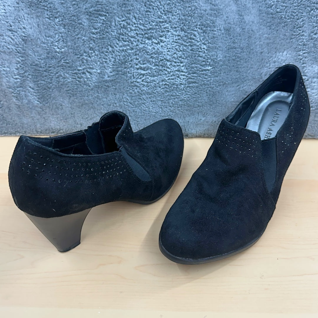Laura Ashley Farley Ankle Booties