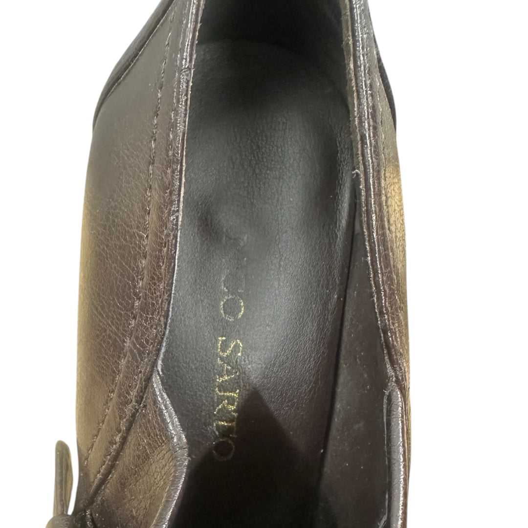 Franco Sarto Dark Brown Loafer Heels