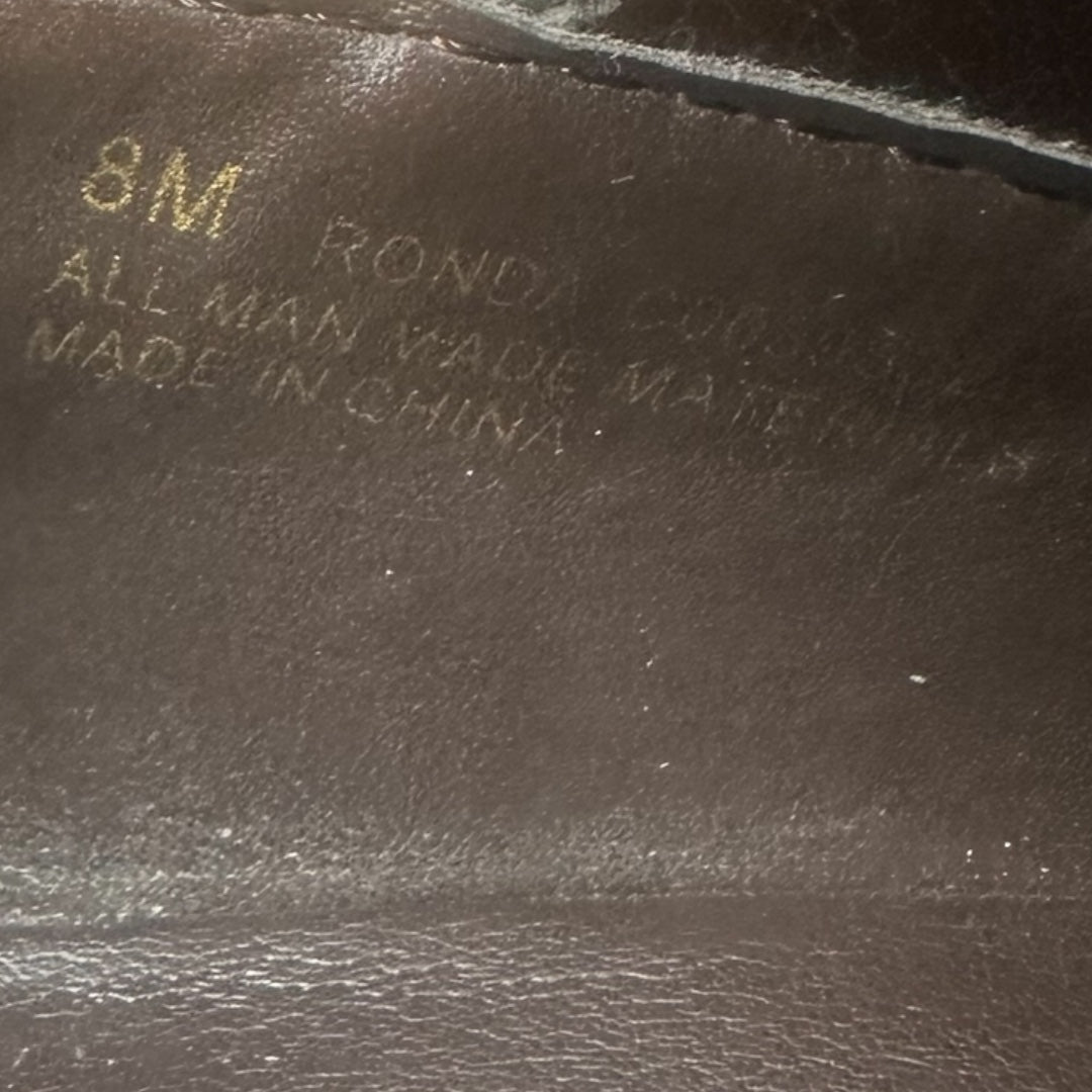 Franco Sarto Dark Brown Loafer Heels