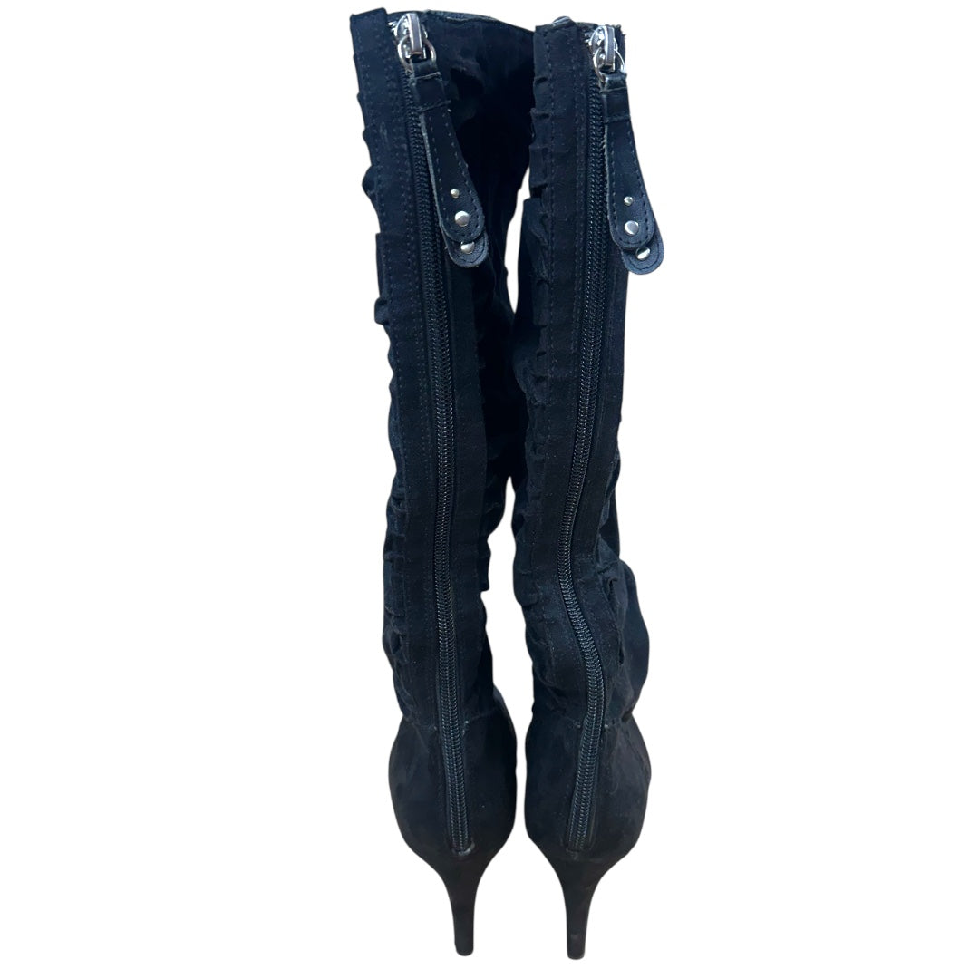 Adrienne Vittadini Suede Knee High Boots