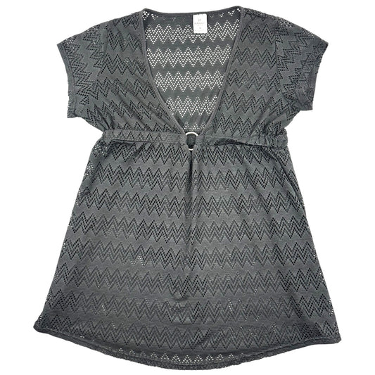 88 Madison Chevron Patterned Knit Swim Cover Up