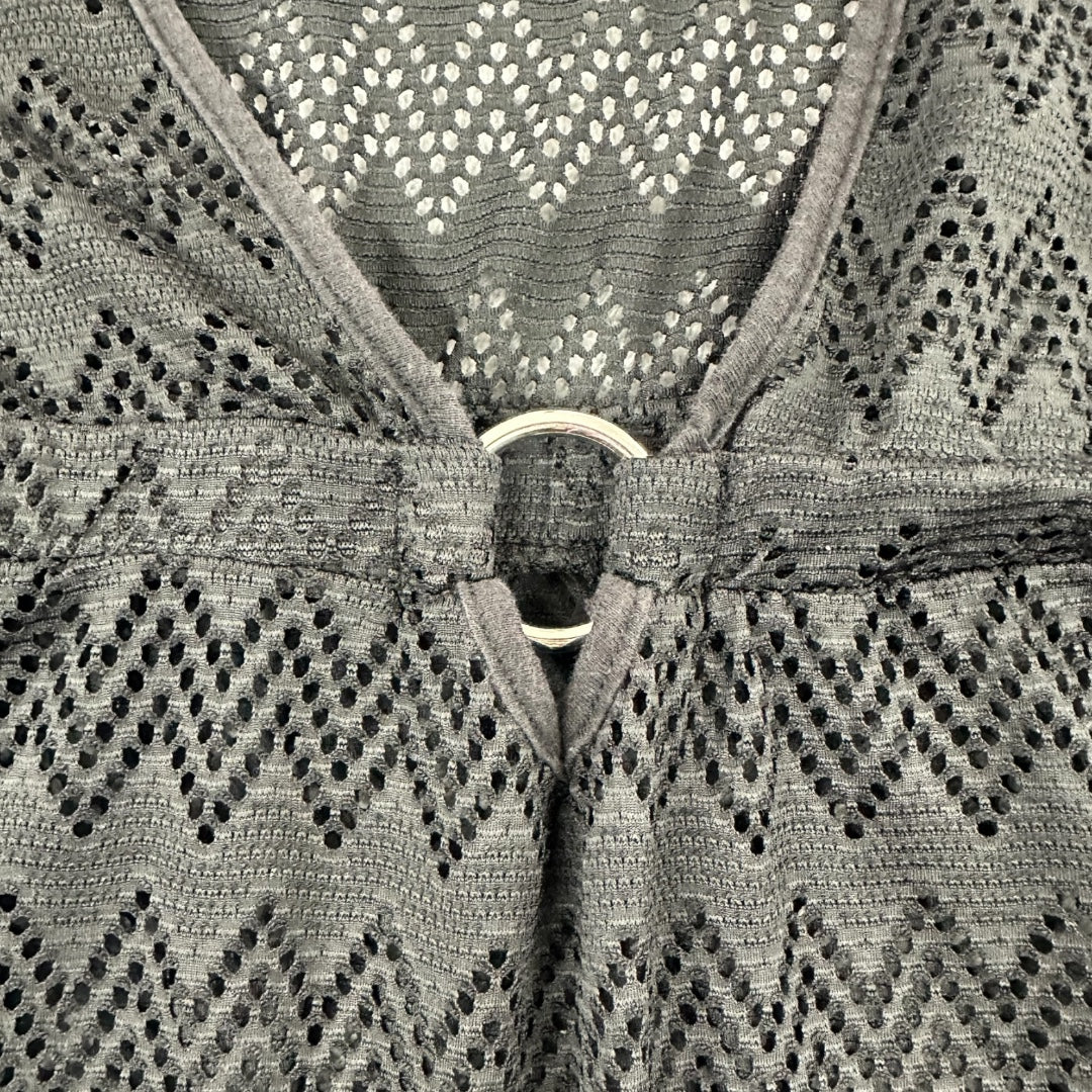 88 Madison Chevron Patterned Knit Swim Cover Up