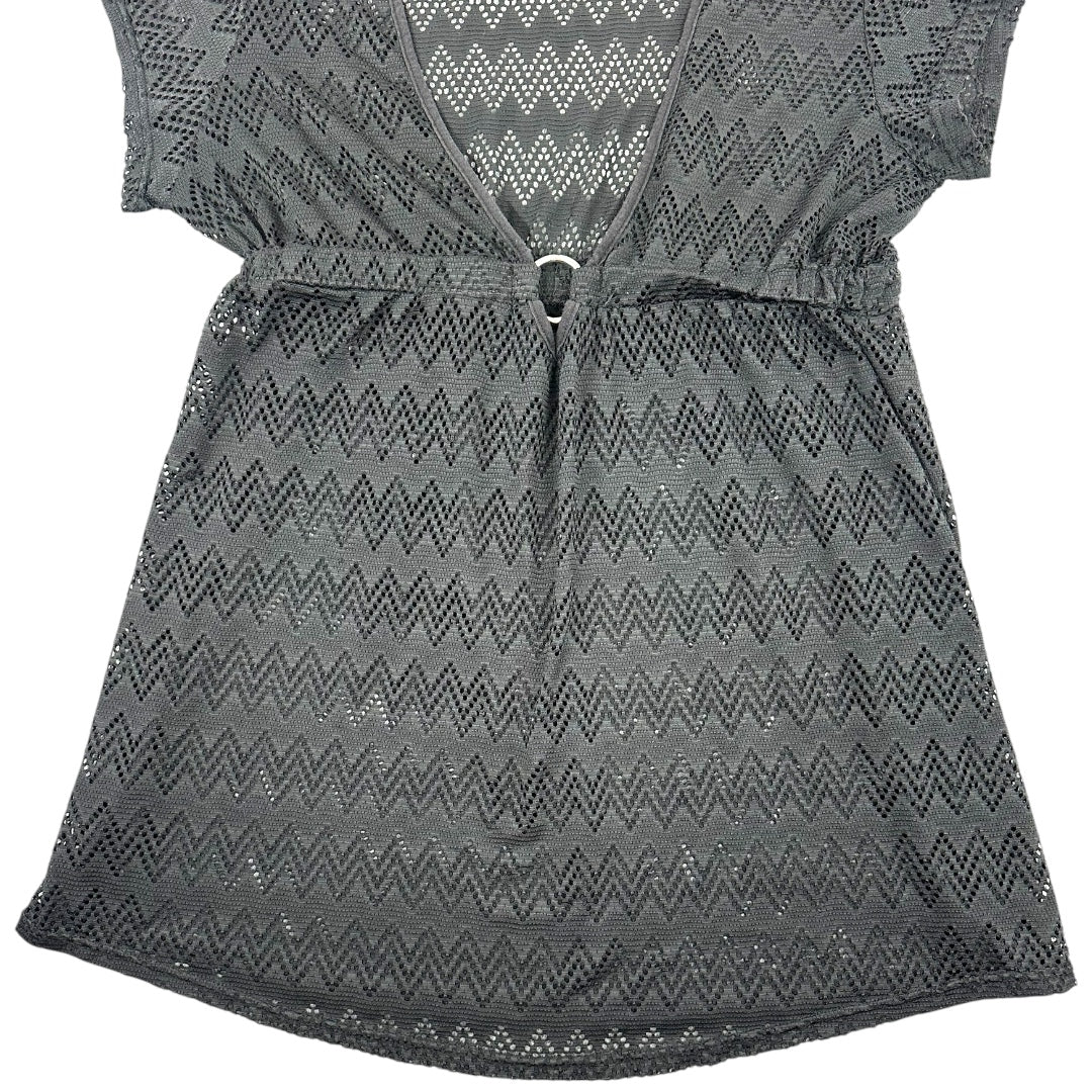 88 Madison Chevron Patterned Knit Swim Cover Up