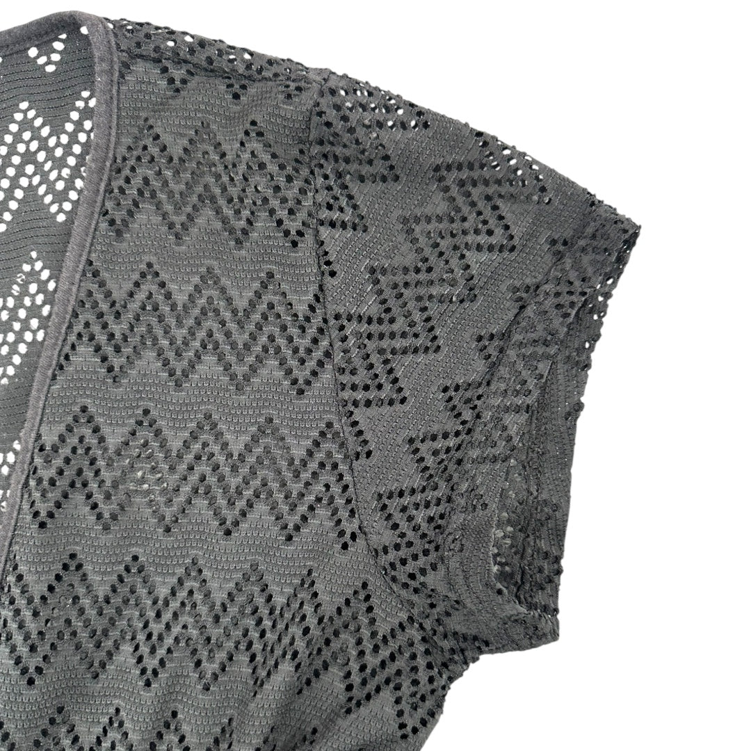 88 Madison Chevron Patterned Knit Swim Cover Up