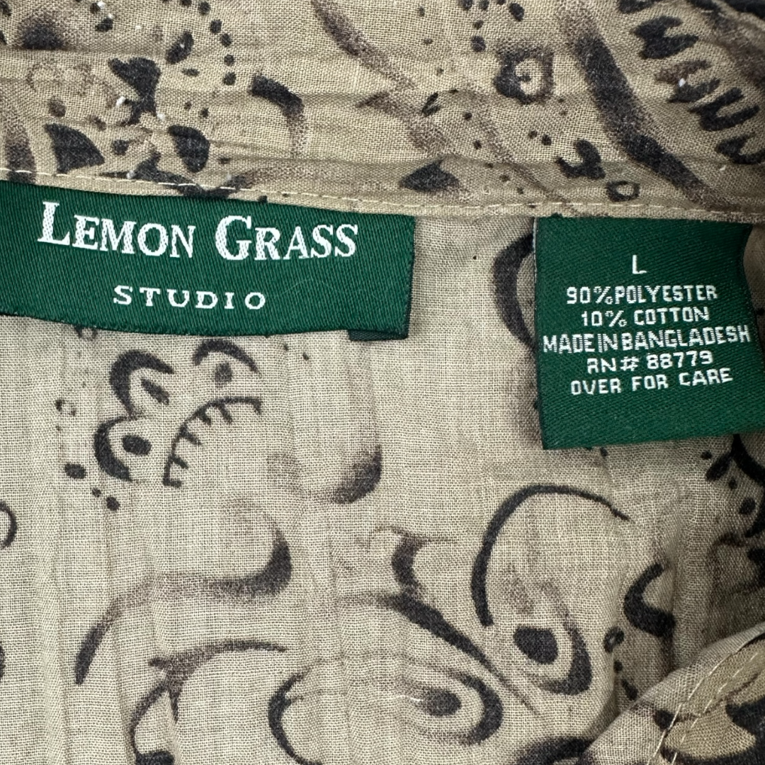 Lemon Grass Studio Button Down Blouse