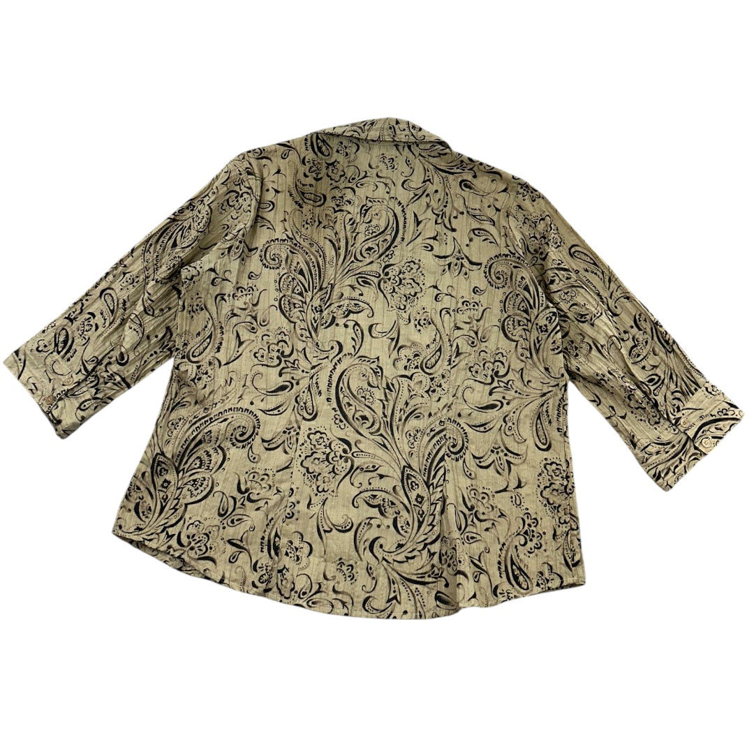 Lemon Grass Studio Button Down Blouse
