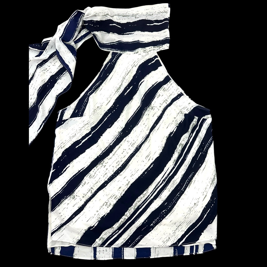 Strut & Bolt Halter Neck Tie Blouse