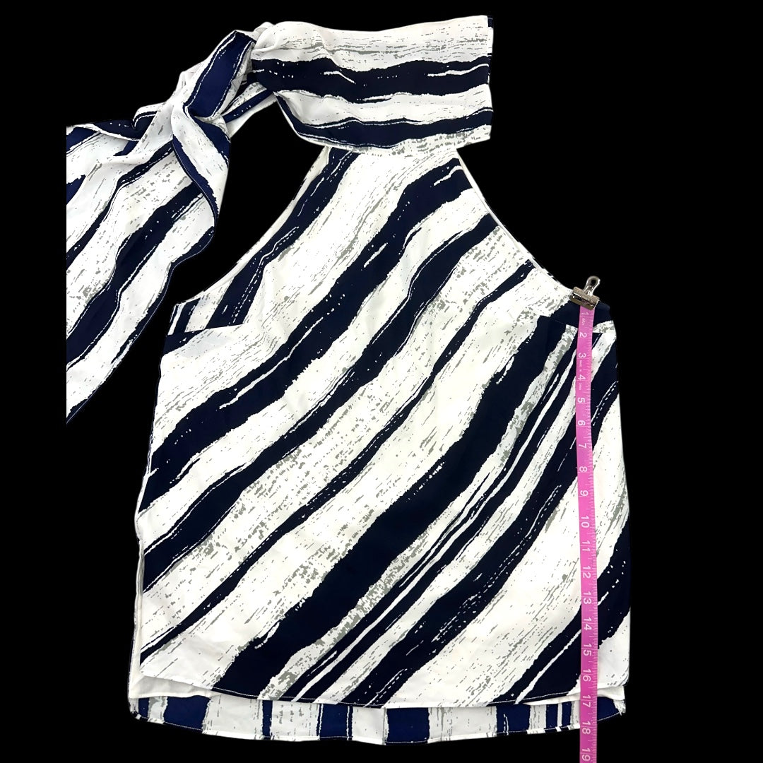 Strut & Bolt Halter Neck Tie Blouse