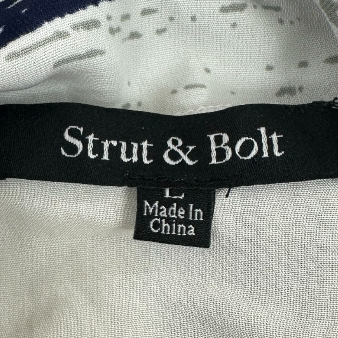 Strut & Bolt Halter Neck Tie Blouse