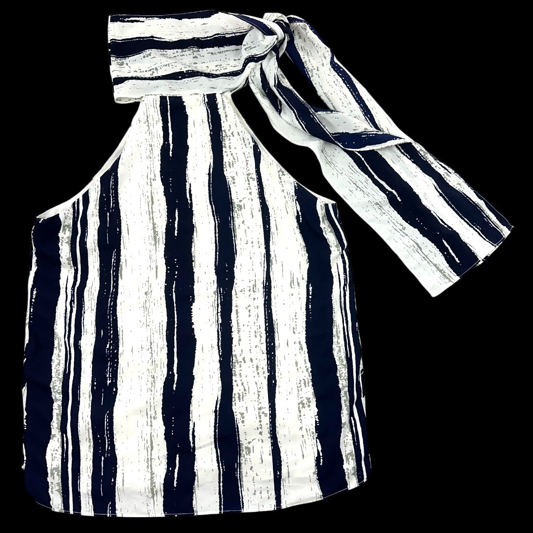 Strut & Bolt Halter Neck Tie Blouse