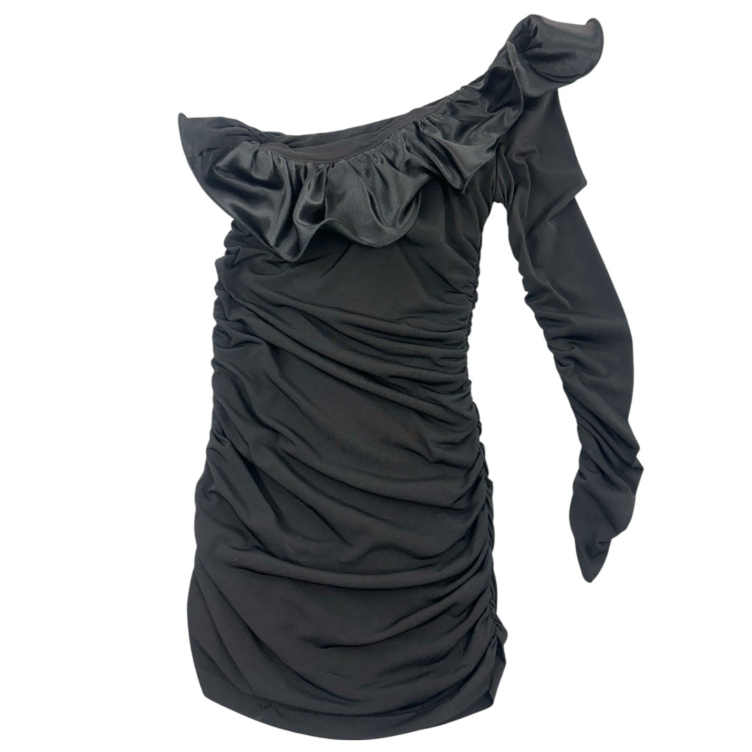 Y2K Arden B. Ruffled One Shoulder Mini Dress