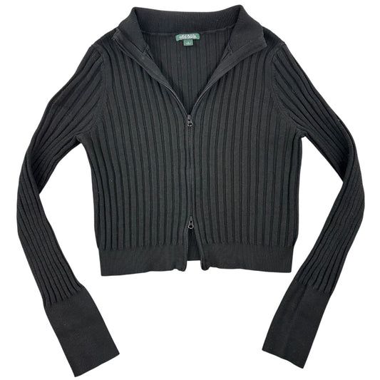 Wild Fable Double Zipper Ribbed Cardigan