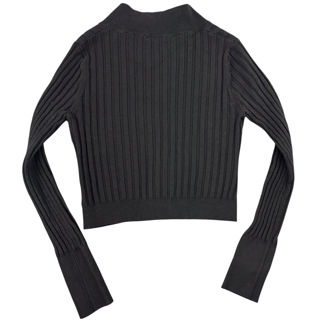 Wild Fable Double Zipper Ribbed Cardigan