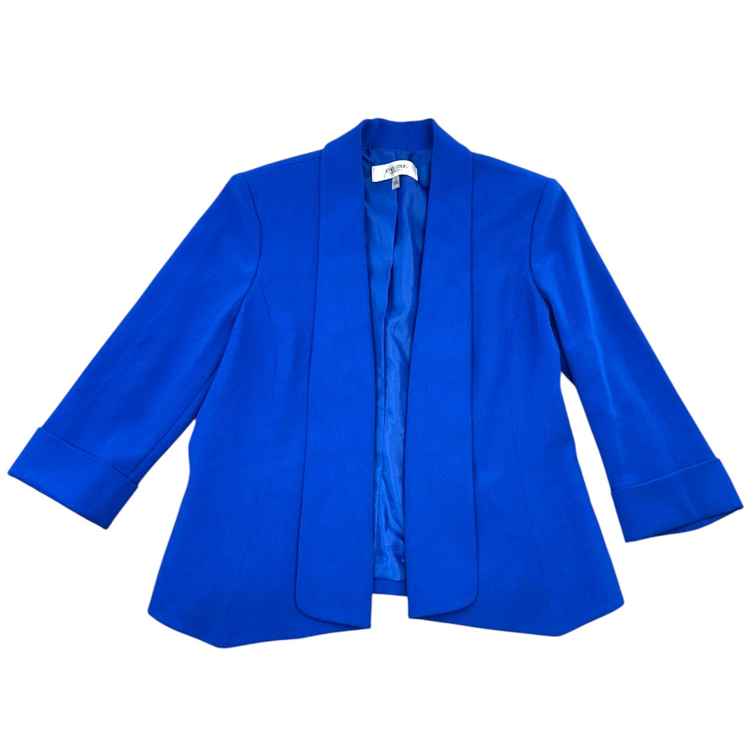 Jones Studio Royal Blue Open Front Blazer