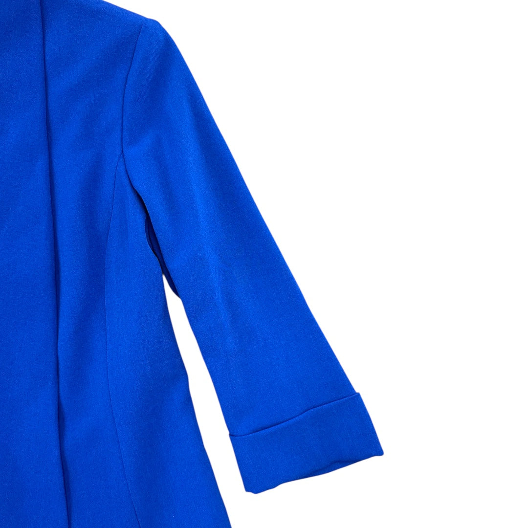 Jones Studio Royal Blue Open Front Blazer