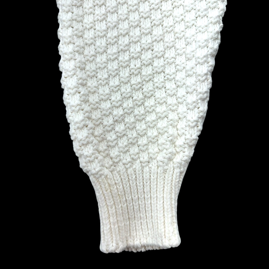 Apostrophe Chunky Knit Cropped Cardigan