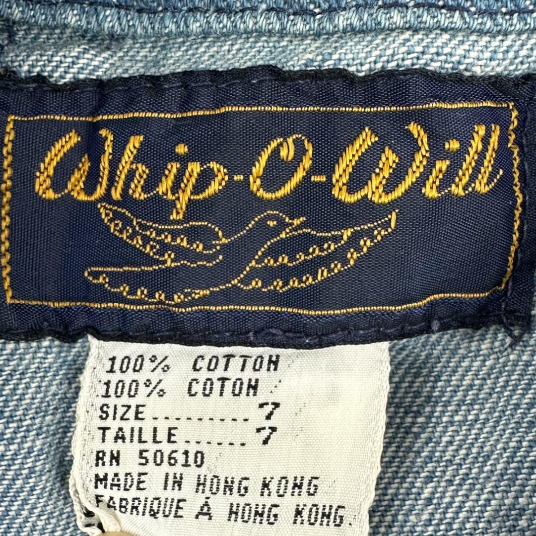 Vintage 70s Whip-O-Will Denim Blazer