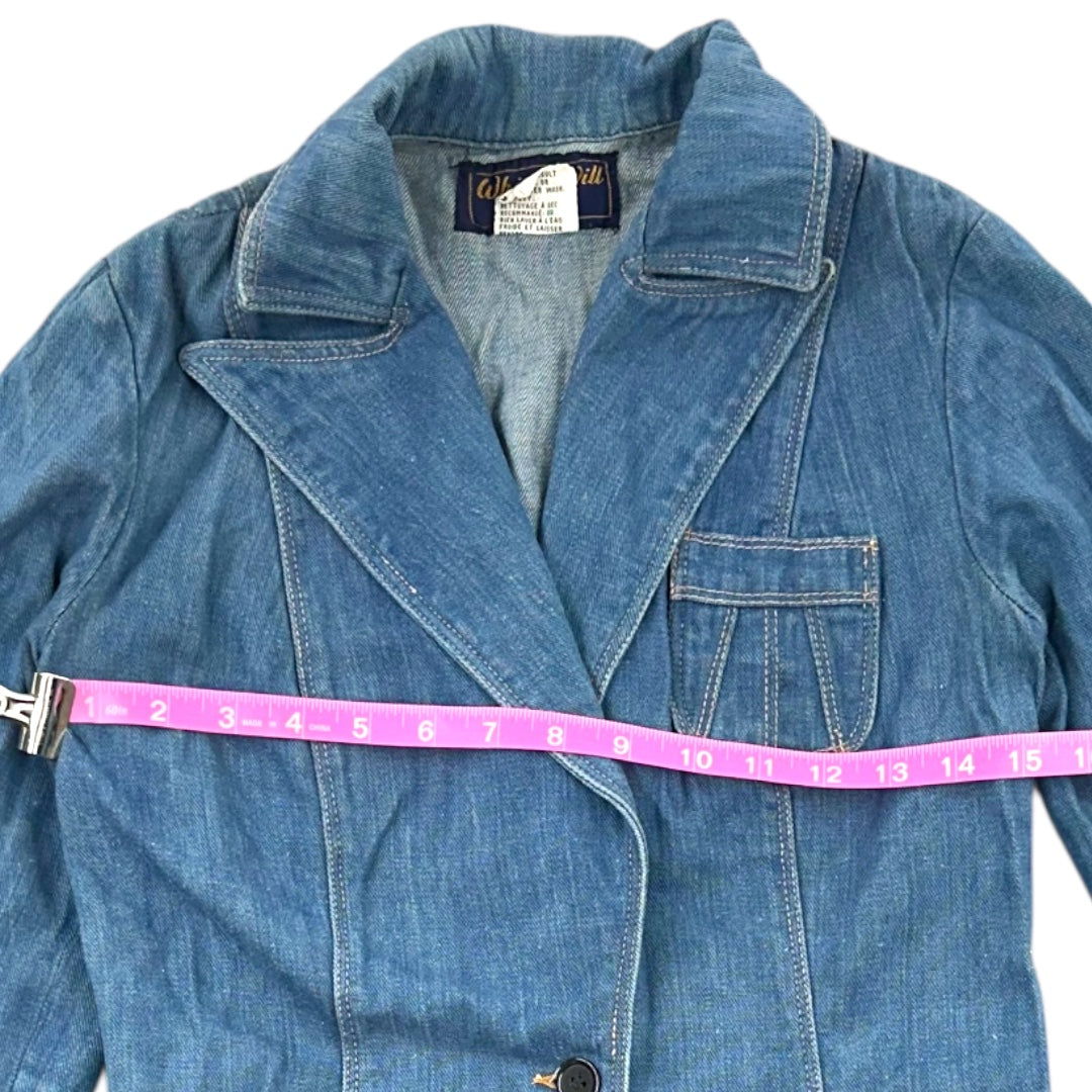 Vintage 70s Whip-O-Will Denim Blazer