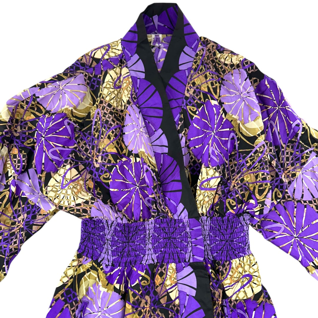 Pinkerton Ankara Kimono Robe