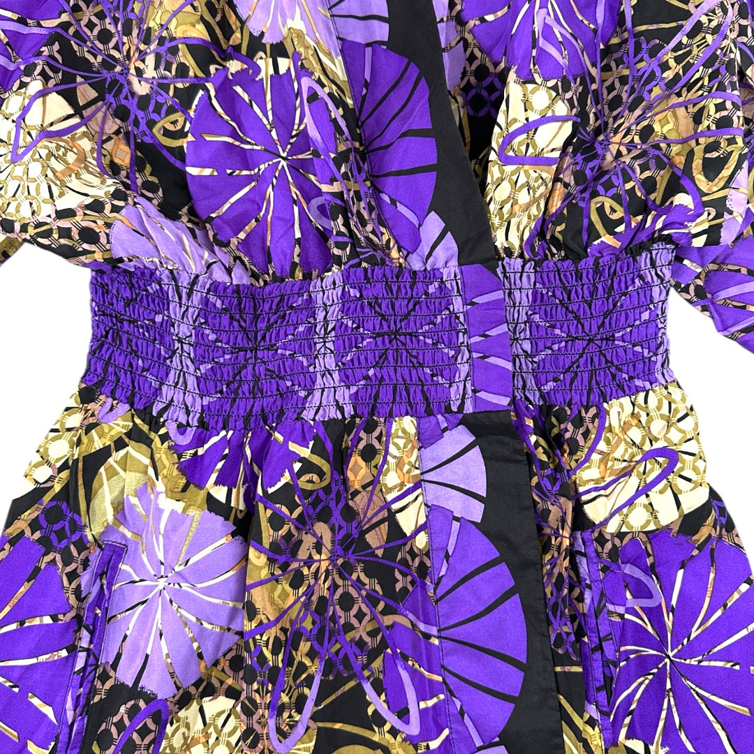 Pinkerton Ankara Kimono Robe